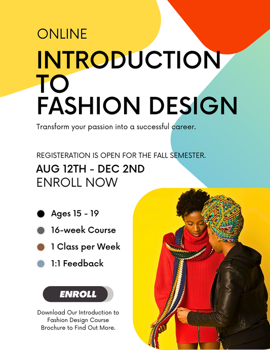 Introduction to Fashion Design - Online